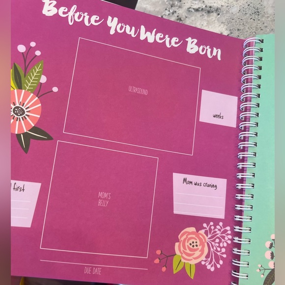 lucy darling Accessories Lucy Darling Baby First Year Memory Book